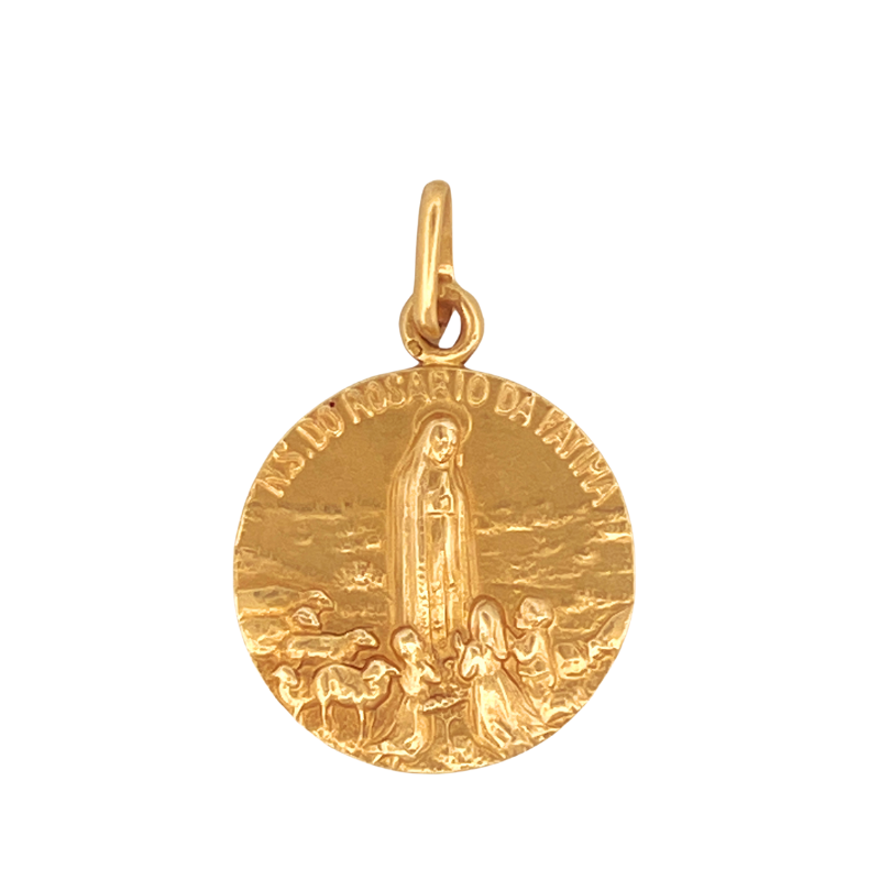 medalha-fátima-ouro