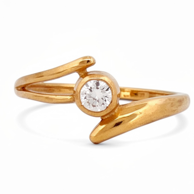 Anillo Solitario Enlace en...