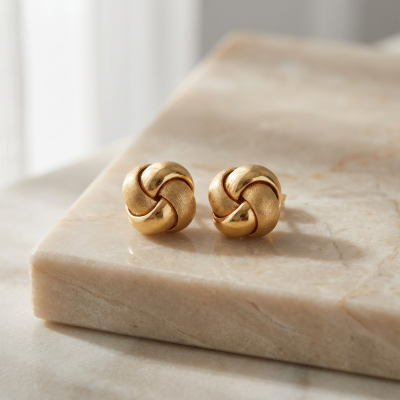 brincos -nó-ouro19k