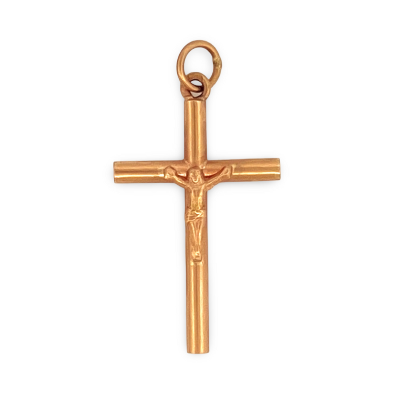 crucifixo-redondo-ouro