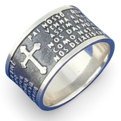 Engraved Lord’s Prayer Ring...