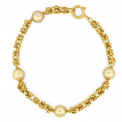 Pulsera Bizantina con...