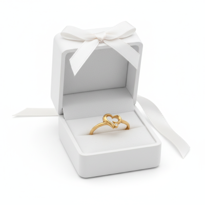 anel-coração-solitário-ouro