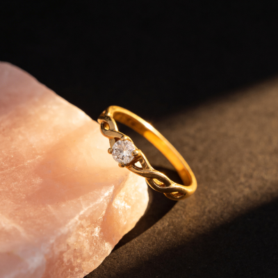 solitário-trançado-ouro