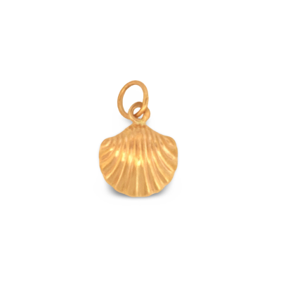 Shell Pendant in 19K Yellow...
