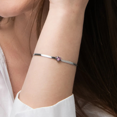 pulseira-coração-rosa