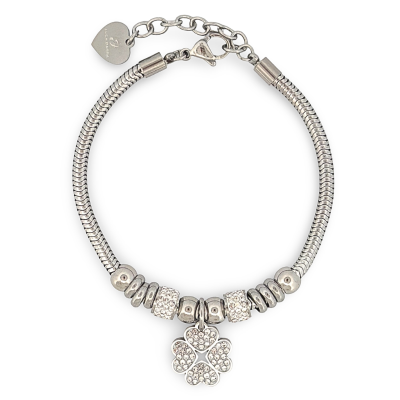 pulseira-aço-trevo-pedras