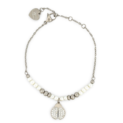 pulseira-aço-pérolas-joaninha
