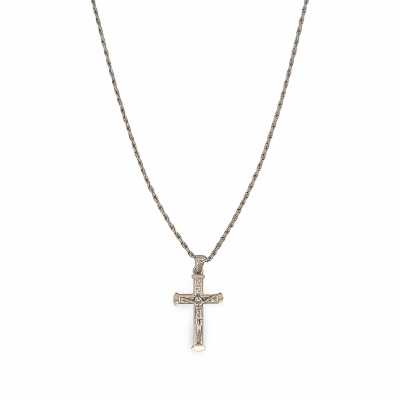 colar-aço-crucifixo
