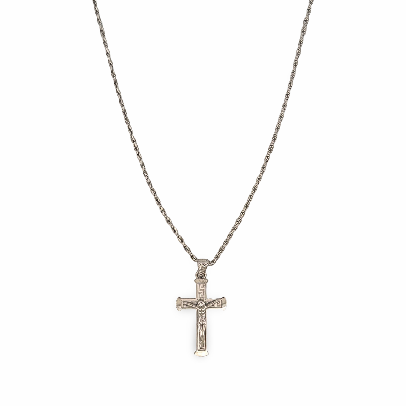 colar-aço-crucifixo