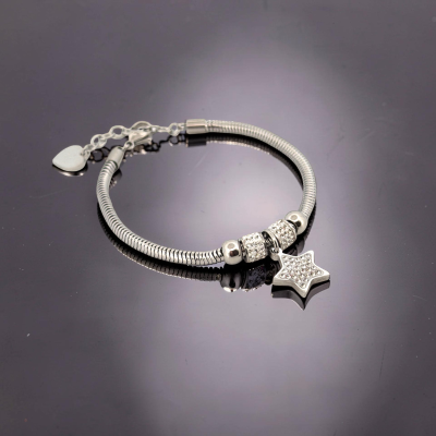 pulseira-aço-estrela-pedras