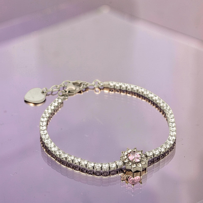 pulseira-aço-pedra-rosa