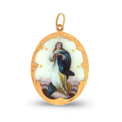 medalha-Conceição-oval