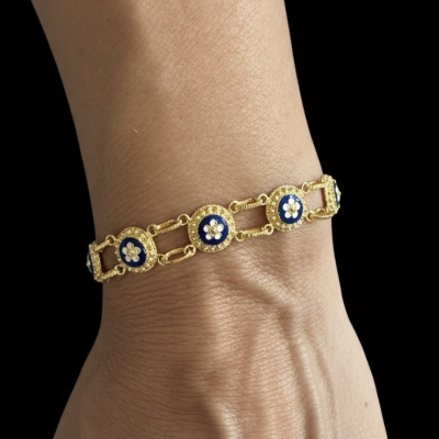 pulseira-caramujos-prata-dourada