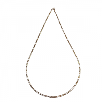 9K Gold 3x1 Necklace with...