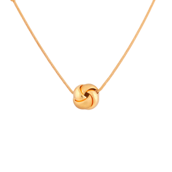 19.2ct Yellow Gold Knot...