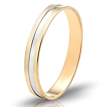 19.2ct Yellow Gold Bicolour...