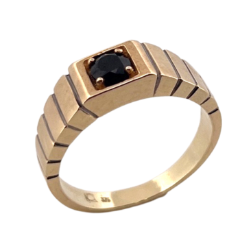 9K Yellow Gold Solitaire...