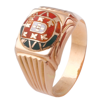 anel escudo Portugal