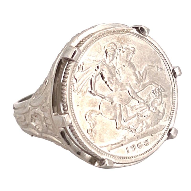anel Dom João prata925