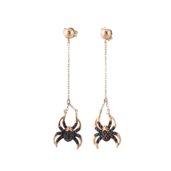 19K Yellow Gold Spiders...