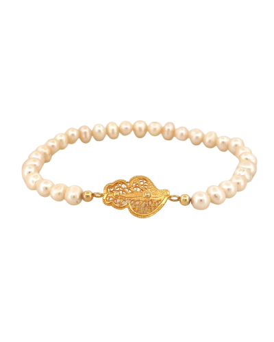pulseira-coração-prata-pérolas