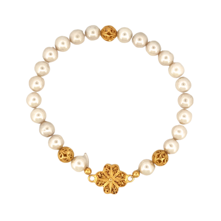 pulseira-trevo-prata-pérolas