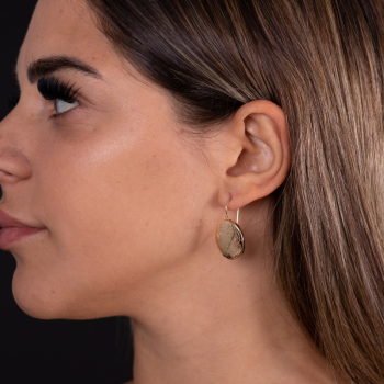 Chapola Earrings 20mm in 9K...