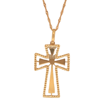 Embroidered Cross 23mm 19K...