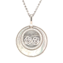 Mother of Pearl Medal with...