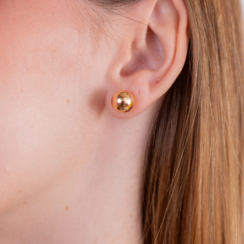 10mm 19K Yellow Gold Flat...