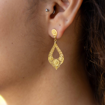 40mm Drop Earrings 19K...