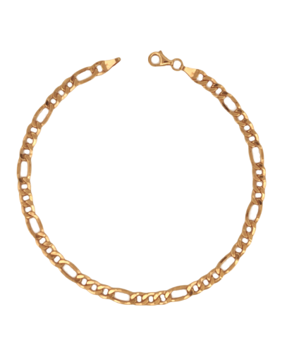 9K Yellow Gold 3x1 Bracelet...