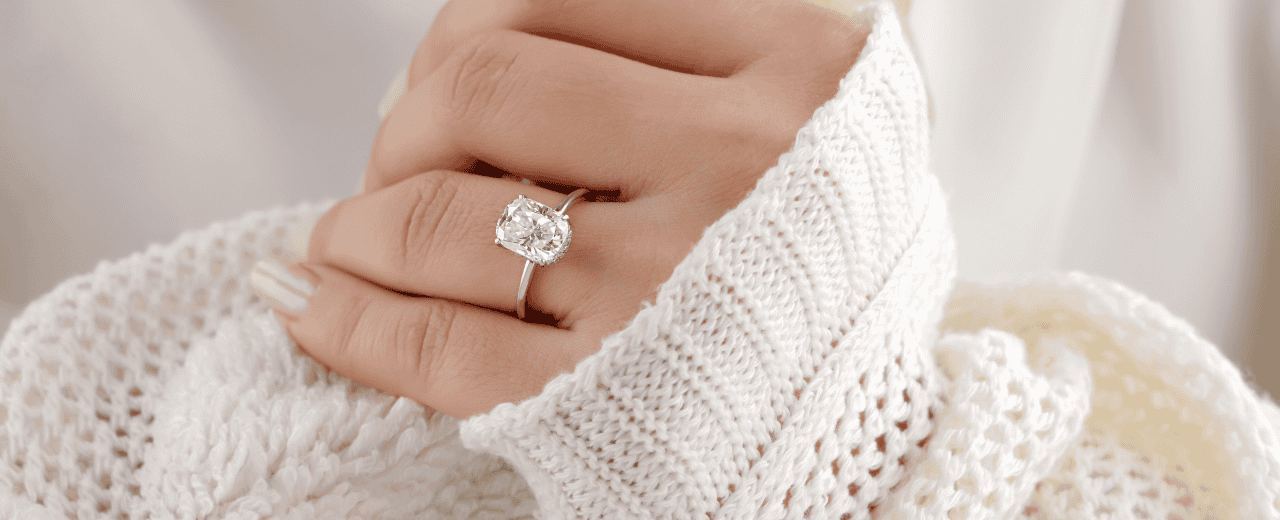 Anel de Noivado e Anel de Casamento