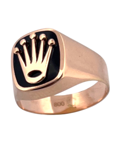 anel coroa ouro