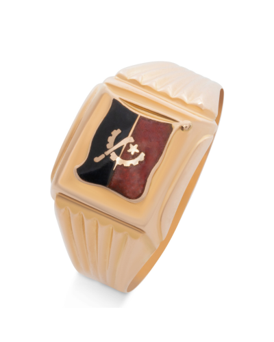 Anillo  Bandera de Angola...