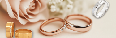 Como escolher as Alianças de Casamento: Ouro Amarelo, Branco ou Rosa, largura e conforto